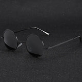 Round Polarized Sunglasses Men Women Retro