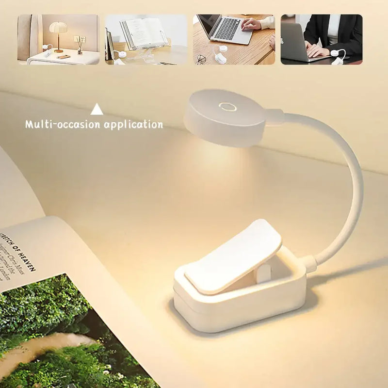 Portable LED Book Lights Eye Protection Night