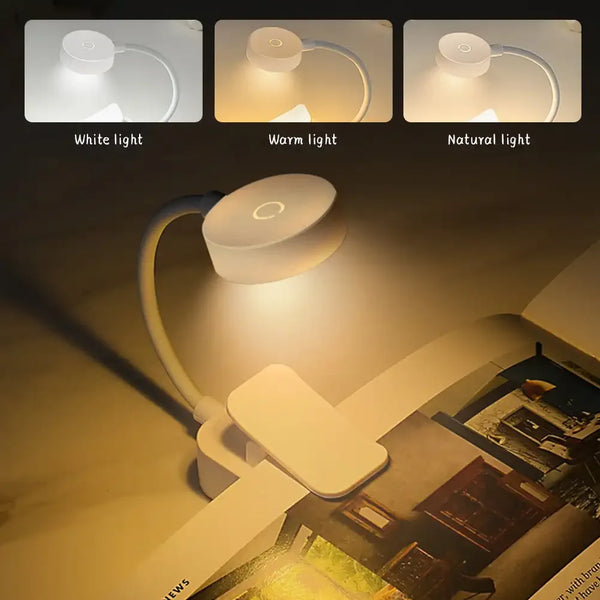 Portable LED Book Lights Eye Protection Night