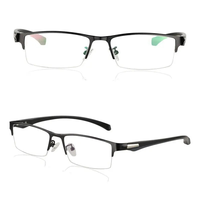 3PCS Titanium Multifocal Reading Glasses