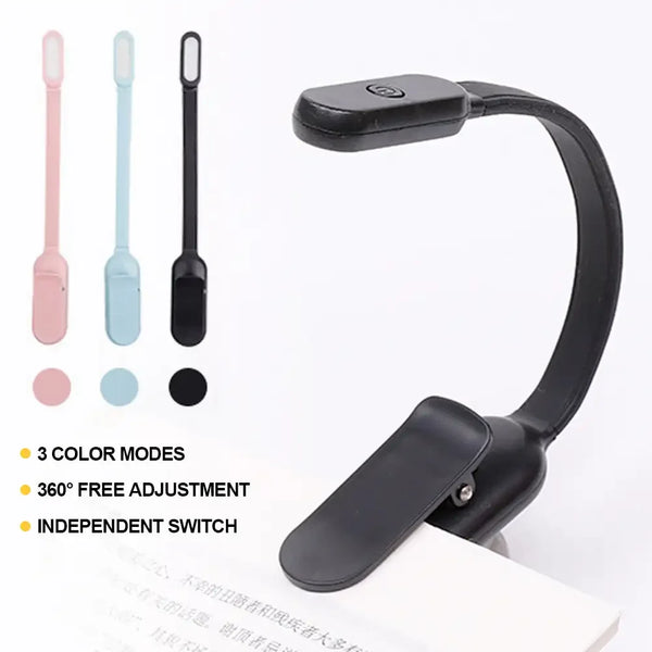 Mini LED Book Night 3 Light Color Adjustable